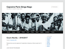 Tablet Screenshot of ginganago.fr
